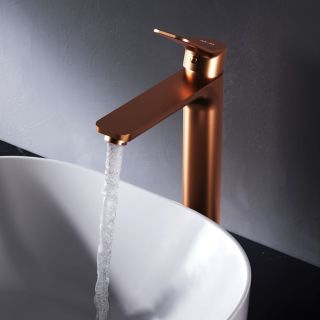 Смеситель для раковины AM.PM  X-Joy F85A92044 розовое золото